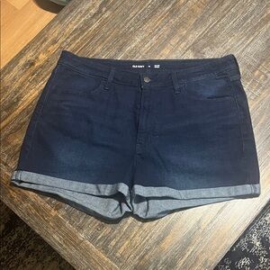 Old Navy Women's Deep Indigo Jean Shorts